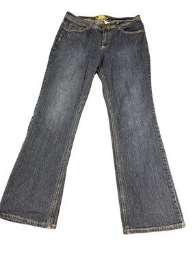 Revolt Women’s Dark Wash Flare Leg Denim Jeans 14